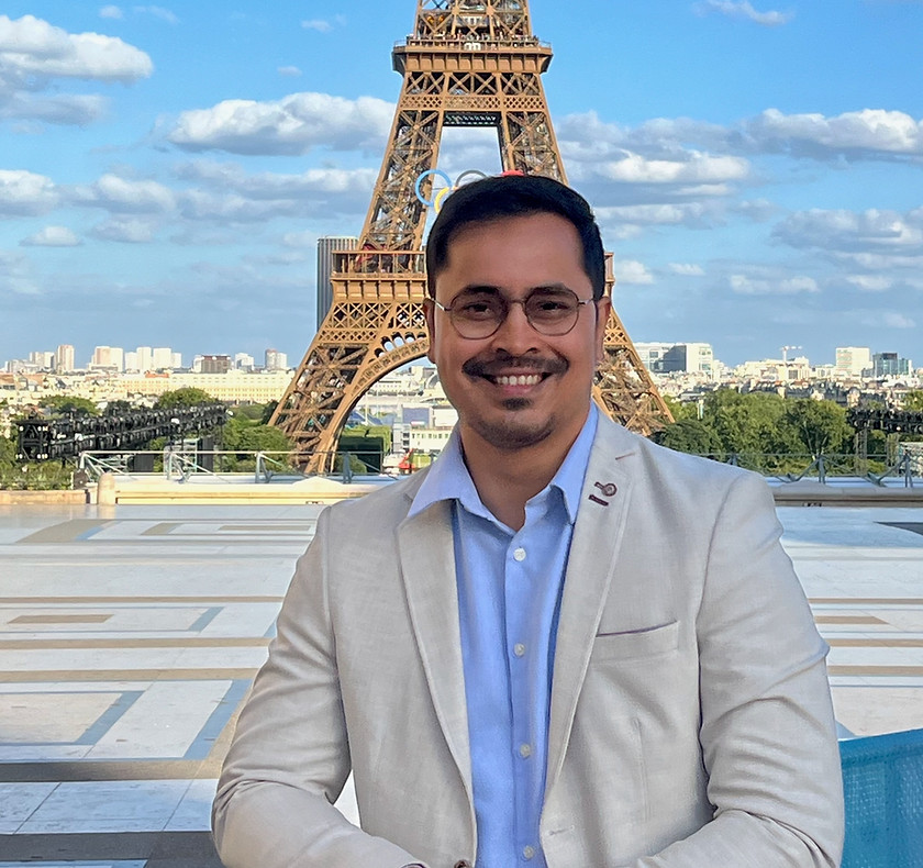 Kaustubh, BBarters' Principal Instructor, in Paris